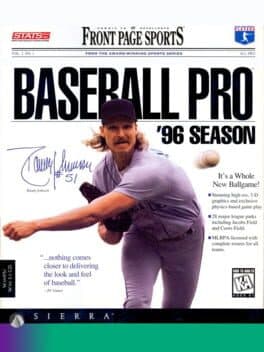 Front Page Sports: Baseball Pro '96 Season cover art