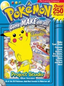 Pokémon Project Studio: Blue Version cover art