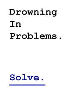 Drowning In Problems cover art