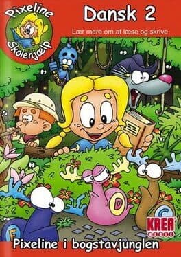 Pixeline Skolehjælp: Dansk 2 – Pixeline i Bogstavjunglen cover art