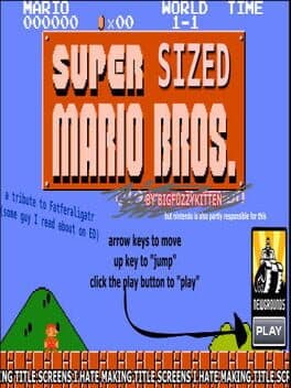 Super Sized Mario Bros cover art