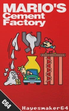 Mario's Cement Factory C64 cover art