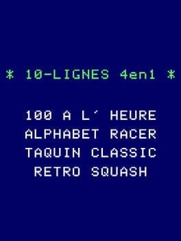 10-Lignes 4en1 by retropoke cover art