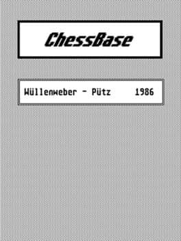 ChessBase 1.0 cover art