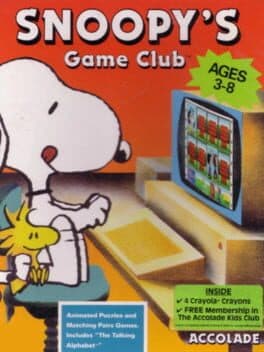 Snoopy's Game Club cover art