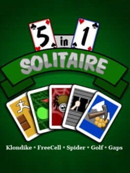 5 in 1 Solitaire cover art