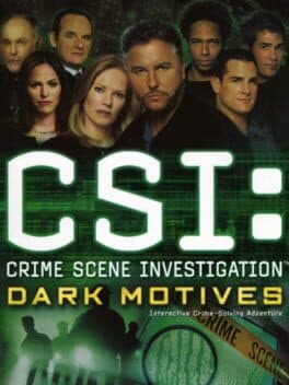CSI: Dark Motives cover art