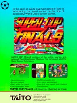 Super Cup Finals cover art