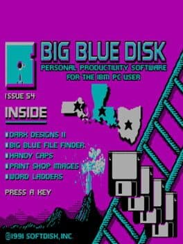 Big Blue Disk #54 cover art