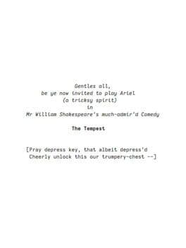 The Tempest cover art