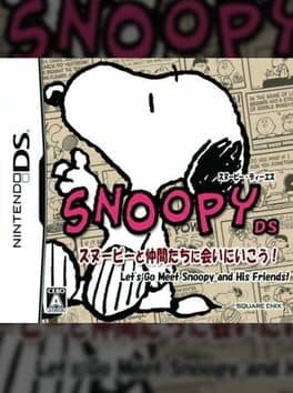 Snoopy DS: Let's Go Meet Snoopy and His Friends! cover art