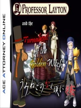 Professor Layton and the Turnabout of the Golden Witch cover art