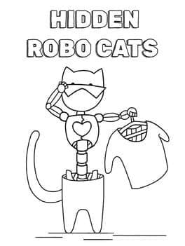 Hidden Robo Cats cover art