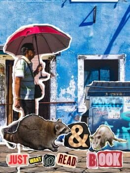 Raccoon & Possum Just Want to Read a Book cover art