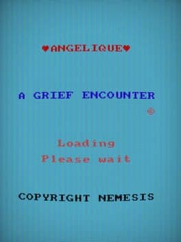 Angelique: A Grief Encounter cover art