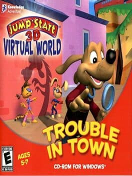 JumpStart 3D Virtual World: Trouble in Town cover art