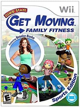 JumpStart: Get Moving Family Fitness Sports Edition featuring Brooke Burke cover art