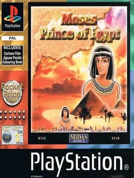 Moses Prince of Egypt cover art