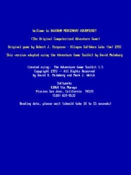 Bajoran Mercenary Adventure! cover art