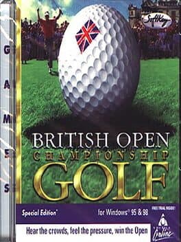 British Open Championship Golf cover art