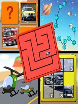 Kids Cars and Trucks Logic Memory Puzzles cover art