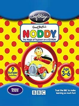 Noddy: The Magic of Toytown on a CD-ROM cover art