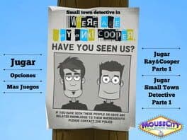 Small Town Detective in Where are Ray And Cooper cover art