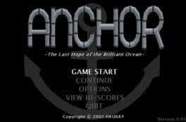 Anchor: The Last Hope of the Brilliant Ocean cover art