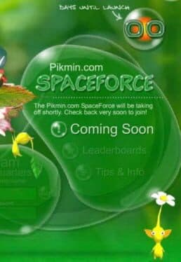 Pikmin.com SpaceForce cover art