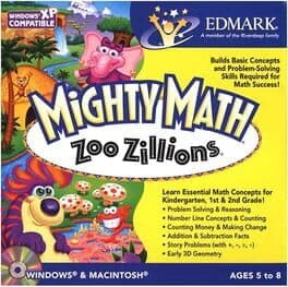 Mighty Math Zoo Zillions cover art