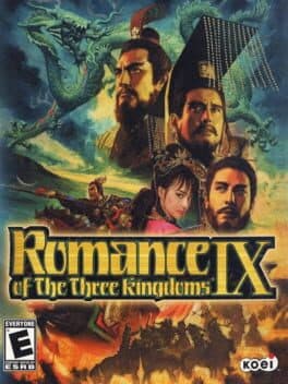 Romance of the Three Kingdoms IX cover art