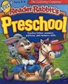 Reader Rabbit Preschool cover art