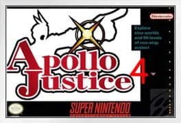 Apollo Justice: Ace Attorney 4 cover art