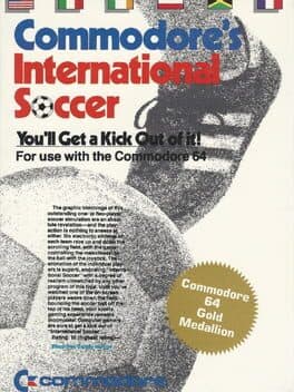 Commodore's International Soccer cover art