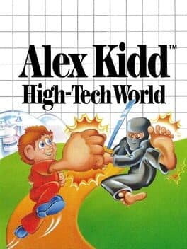 Alex Kidd: High-Tech World cover art