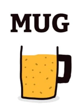 Mug cover art