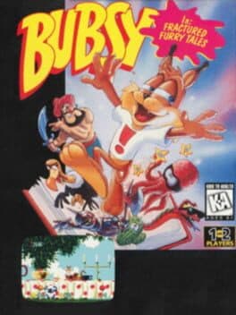 Bubsy in Fractured Furry Tales cover art