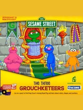 Sesame Street: The Three Grouchketeers cover art