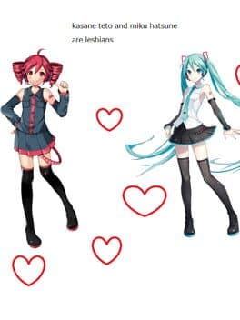 Kasane Teto and Hatsune Miku are Lesbians cover art