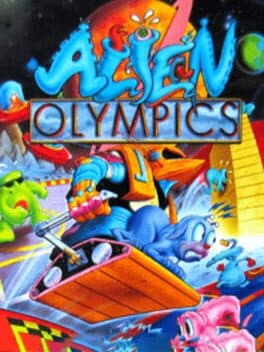 Alien Olympics 2044 AD cover art