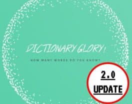 Dictionary Glory! cover art