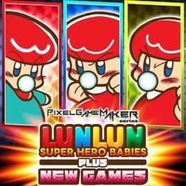 Pixel Game Maker Series: Lunlun Super Hero Babies Plus NewGames cover art