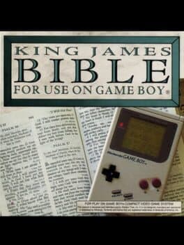 King James Bible for Use on Game Boy cover art