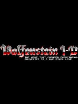 Wolfenstein 1-D cover art