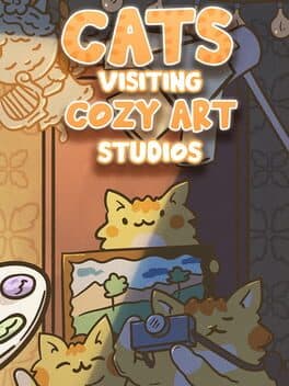 Cats Visiting Cozy Art Studios cover art