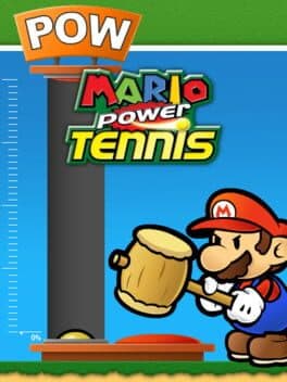 Mario Power Tennis: Hammer Power cover art