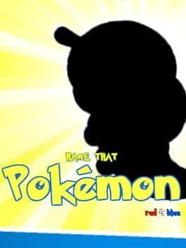 Name That Pokémon: Red & Blue cover art