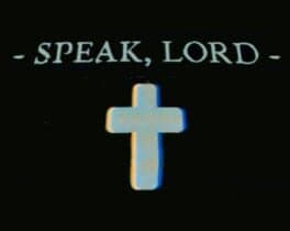 Speak, Lord cover art