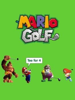 Mario Golf cover art