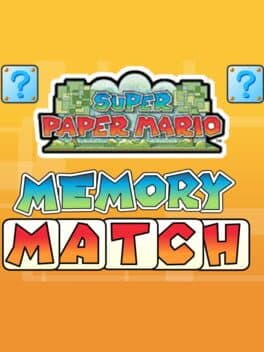 Super Paper Mario Memory Match cover art